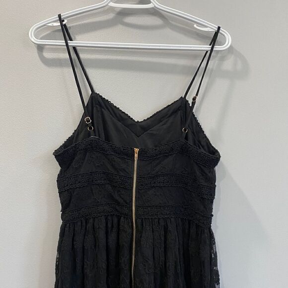 NWT Altar’d State Black Lace Midi Dress - Picture 6 of 10